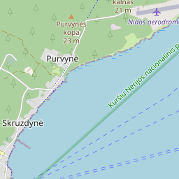 Žemėlapis - Neringos sav. Neringos m. Skruzdynės g. 20A