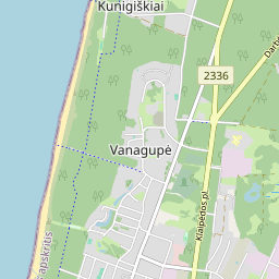 Map - Palangos m. sav. Palangos m. Vanagupės g. 2