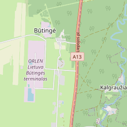 Žemėlapis - Palangos m. sav. Palangos m. Būtingės g. 16A