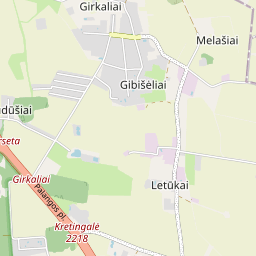 Žemėlapis - Klaipėdos r. sav. Girkalių k. Geležies g. 4