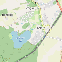 Map - Klaipėdos r. sav. Kalotės k.