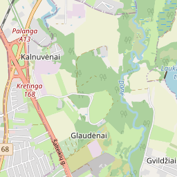 Žemėlapis - Klaipėdos r. sav. Kalotės k.