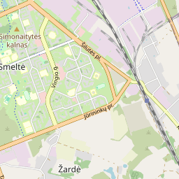 Map - Klaipėdos m. sav. Klaipėdos m. Švepelių g.