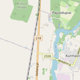 Map - Kretingos r. sav. Kurmaičių k. Upės g. 4A