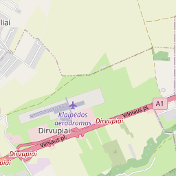 Žemėlapis - Klaipėdos r. sav. Dirvupių k. Pramonės g. 4