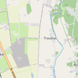 Map - Klaipėdos r. sav. Traubių k.