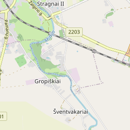 Map - Klaipėdos r. sav. Priekulės m. Parko g. 4A