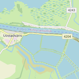 Žemėlapis - Šilutės r. sav. Uostadvario k. Uostadvario g. 15-8