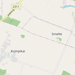 Žemėlapis - Kretingos r. sav. Smeltės k.