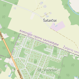 Žemėlapis - Klaipėdos r. sav. Vaitelių k. Braškių g. 7