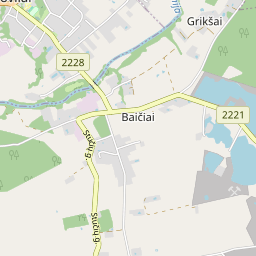 Map - Klaipėdos r. sav. Baičių k.