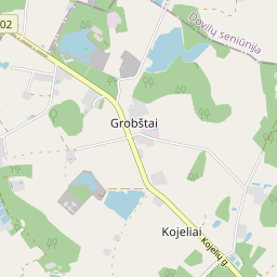 Žemėlapis - Klaipėdos r. sav. Grobštų k.