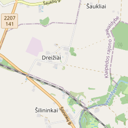 Map - Klaipėdos r. sav. Šilininkų k.