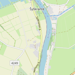 Map - Šilutės r. sav. Šyšos k. Augusto Dėvilaičio g. 14A