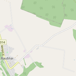 Žemėlapis - Kretingos r. sav. Baublių k. Minijos g. 37