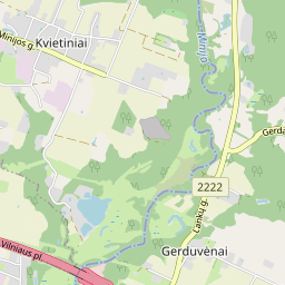 Map - Klaipėdos r. sav. Kvietinių k. Ąžuolų g. 1