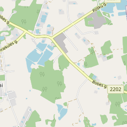 Map - Klaipėdos r. sav. Poškų k.