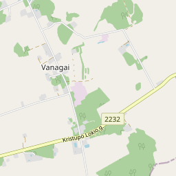 Map - Klaipėdos r. sav. Vanagų k.