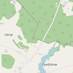 Map - Klaipėdos r. sav. Greičiūnų k.