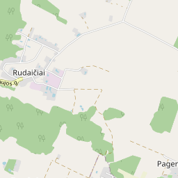 Žemėlapis - Klaipėdos r. sav. Rudaičių k.