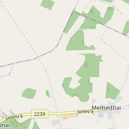 Map - Klaipėdos r. sav. Medsėdžių k. Stirbių g. 29-2