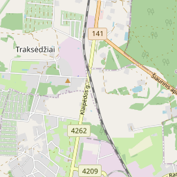 Map - Šilutės r. sav. Traksėdžių k. Šilojų g. 5-9