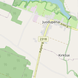 Map - Kretingos r. sav. Juodupėnų k.