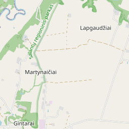 Map - Kretingos r. sav. Gintarų k.