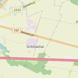 Žemėlapis - Klaipėdos r. sav. Perkūnų k.