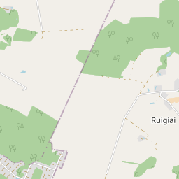 Žemėlapis - Klaipėdos r. sav. Ruigių k.