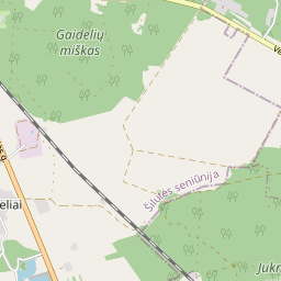 Map - Šilutės r. sav. Gaidelių k.