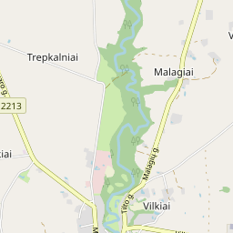 Map - Klaipėdos r. sav. Veiviržėnų mstl. Mokyklos g. 11
