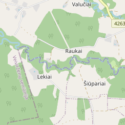 Žemėlapis - Klaipėdos r. sav. Jucaičių k.