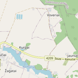 Map - Šilutės r. sav. Begėdžių k.