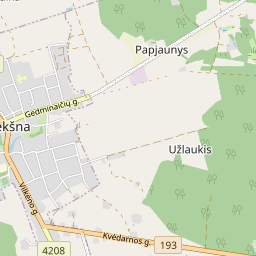 Map - Šilutės r. sav. Švėkšnos mstl. Žemaitės g. 13
