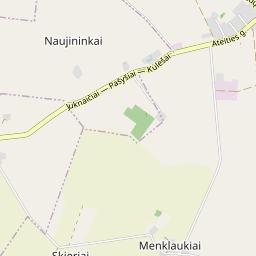 Map - Šilutės r. sav. Menklaukių k. Vaitkaičių g. 1-3