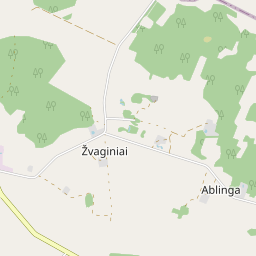 Žemėlapis - Klaipėdos r. sav. Žvaginių k.