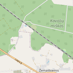 Map - Šilutės r. sav. Žemaitkiemio k.