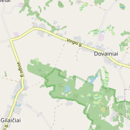 Žemėlapis - Plungės r. sav. Gilaičių k.