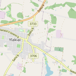 Žemėlapis - Skuodo r. sav. Ylakių mstl. Sedos g. 30A