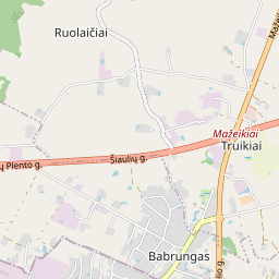 Map - Plungės r. sav. Gintališkės k. Platelių g. 24-6