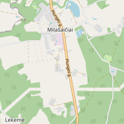 Map - Plungės r. sav. Milašaičių k. A. Plechavičiaus g. 1-5