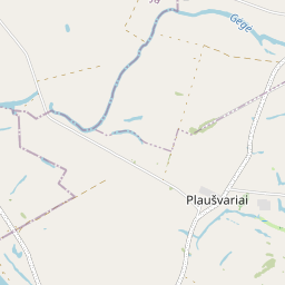 Žemėlapis - Pagėgių sav. Plaušvarių k.