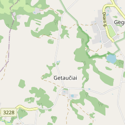 Žemėlapis - Plungės r. sav. Gegrėnų k.