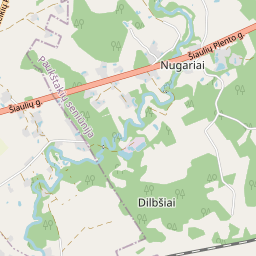 Žemėlapis - Plungės r. sav. Nugarių k. Piliakalnio g. 2