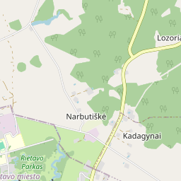 Map - Rietavo sav. Narbutiškės k. 2-5