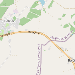 Map - Šilutės r. sav. Degučių k. Beržų g. 1-4