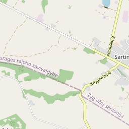 Map - Tauragės r. sav. Sartininkų k. Tylos g. 13