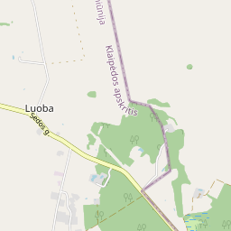 Map - Skuodo r. sav. Luobos k. Alyvų g. 3