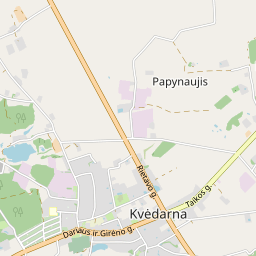 Карта - Šilalės r. sav. Kvėdarnos mstl. Žalioji g. 5-40